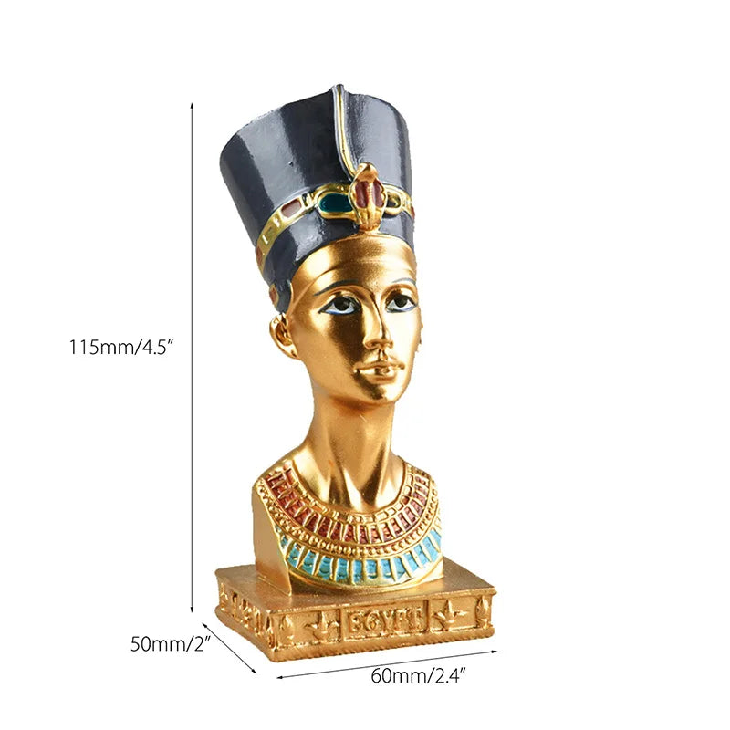 Royal Pharaoh Queen Resin Figurine