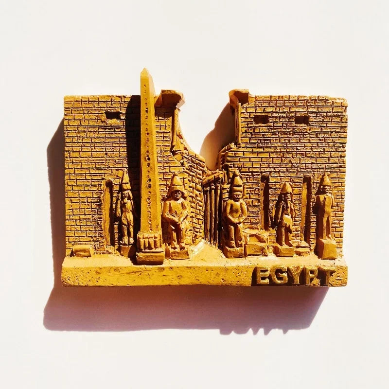 Luxor Temple 3D Souvenir Magnet