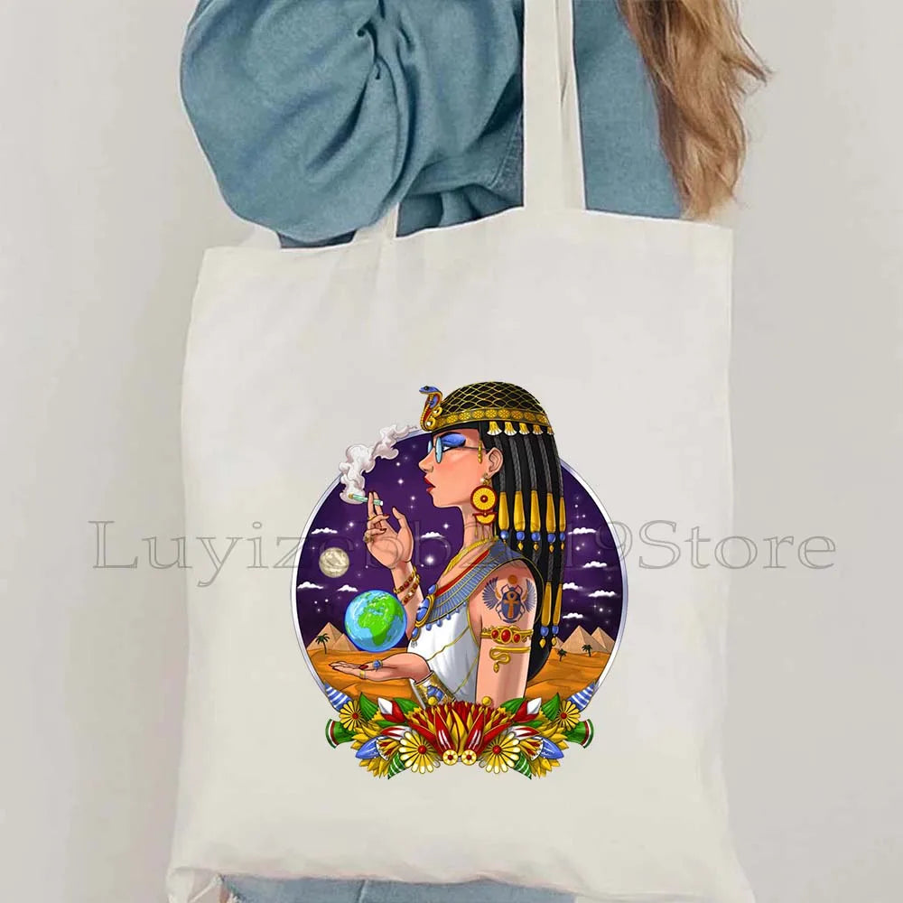 Ancient Egypt Heritage Canvas Tote Bag
