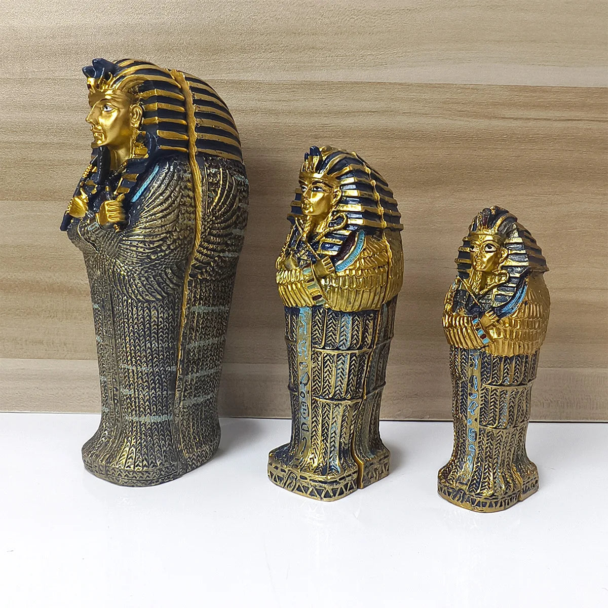 Tutankhamun Mummy Coffin Collectible Ornament
