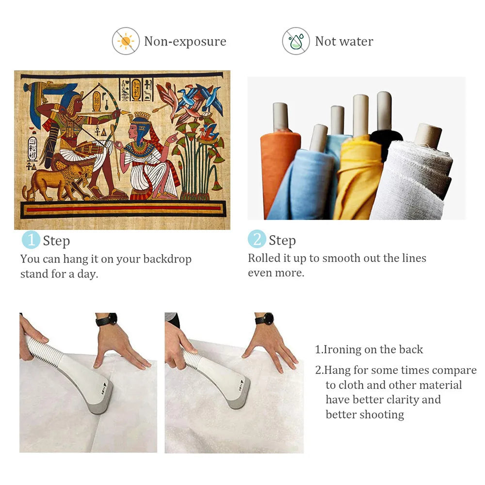 Golden Egypt Royal Heritage Wall Tapestry