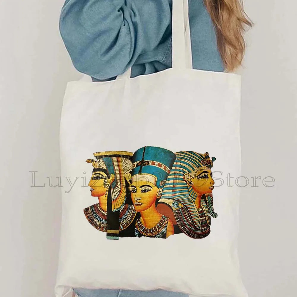 Ancient Egypt Heritage Canvas Tote Bag