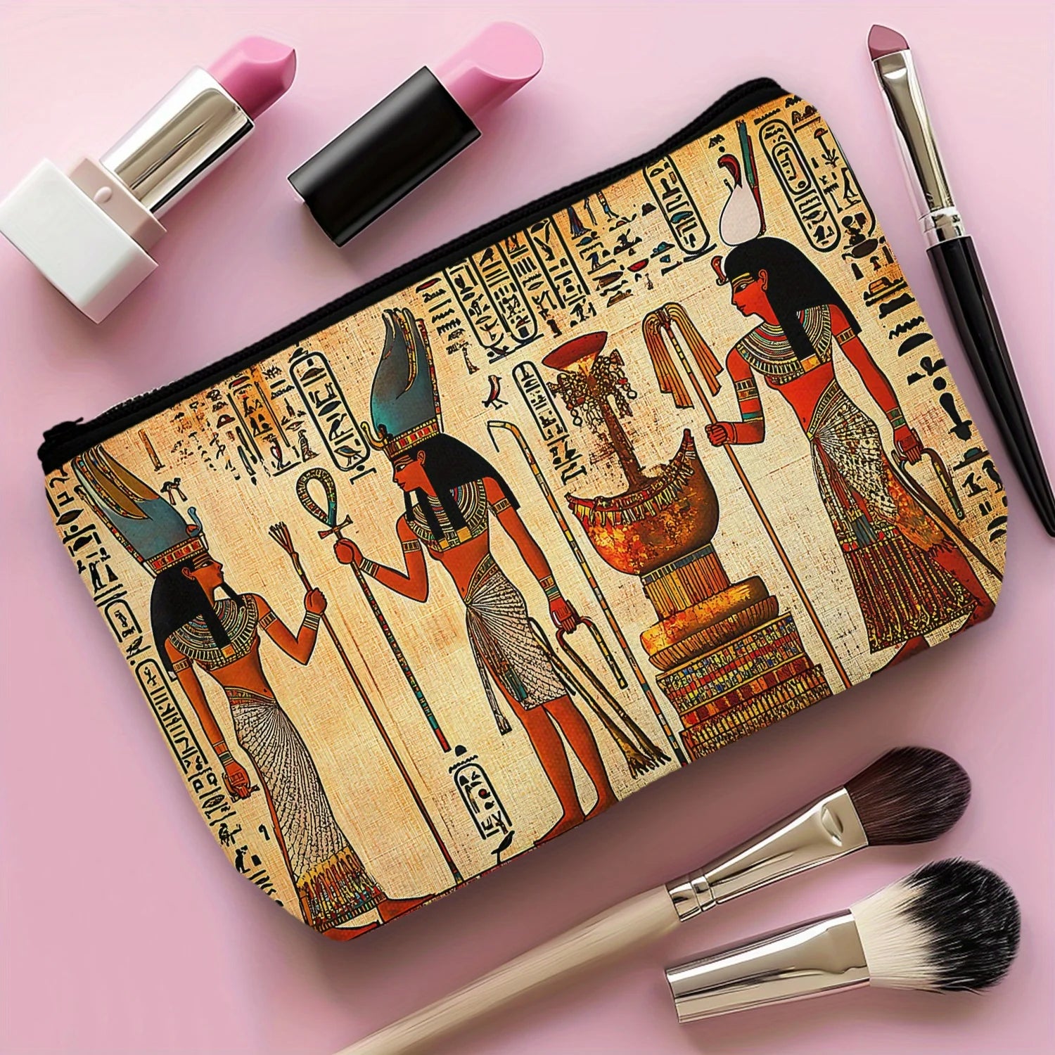 Ancient Egypt Cosmetic Pouch