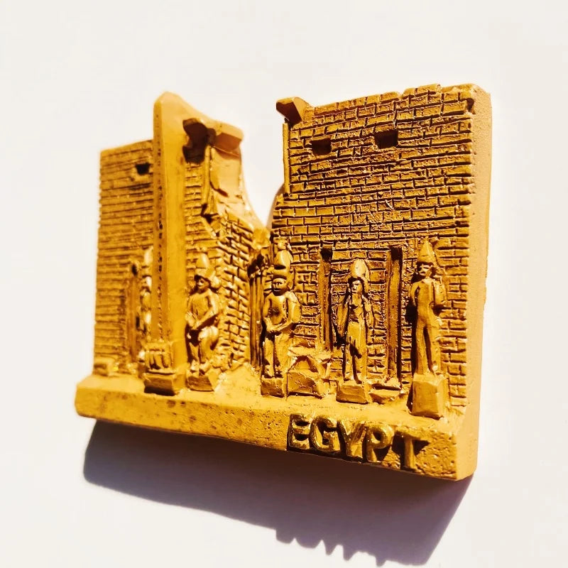 Luxor Temple 3D Souvenir Magnet