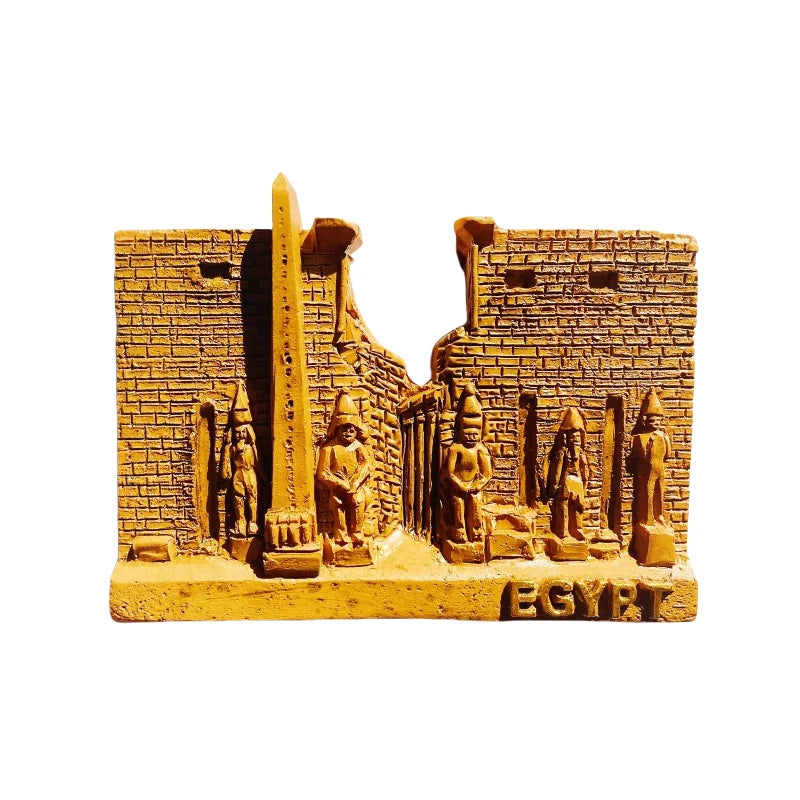 Luxor Temple 3D Souvenir Magnet