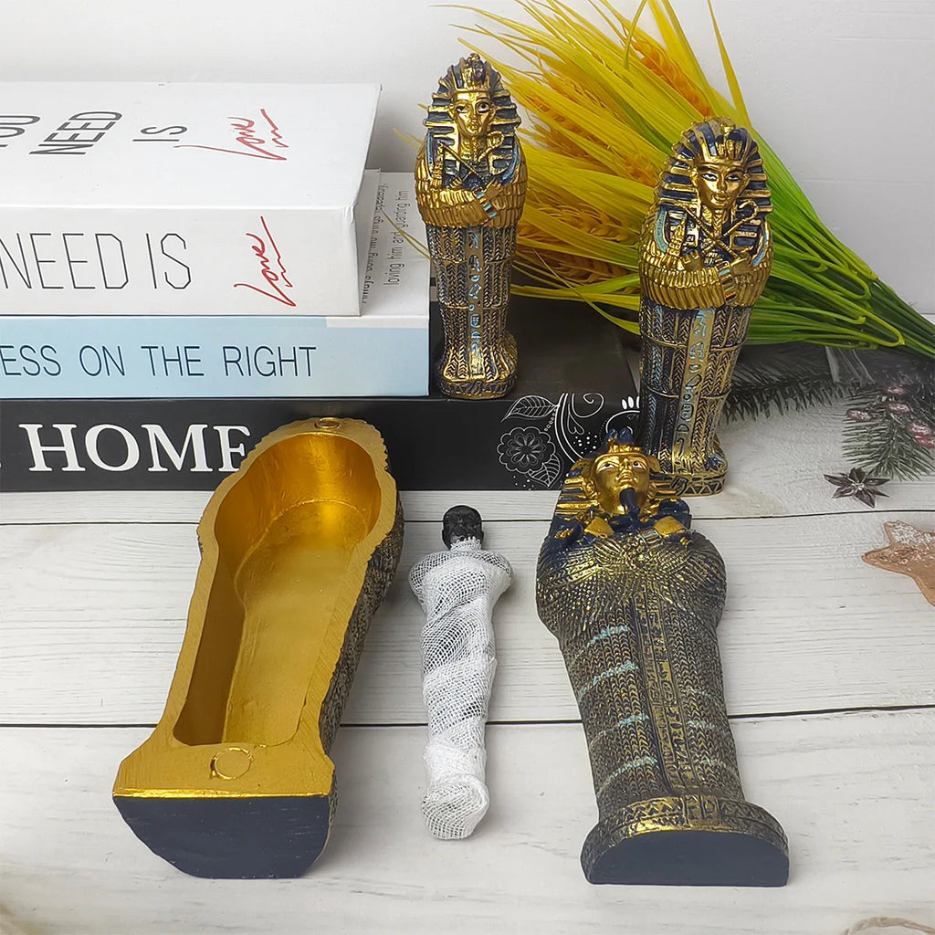 Tutankhamun Mummy Coffin Collectible Ornament