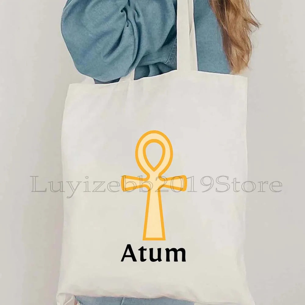Ancient Egypt Heritage Canvas Tote Bag